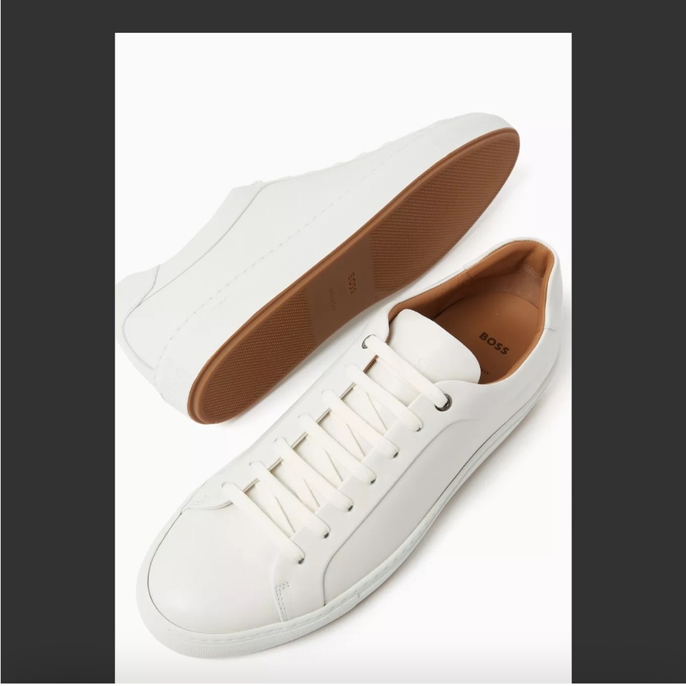 HUGO BOSS Mirage Tenn Sneakers in Leather